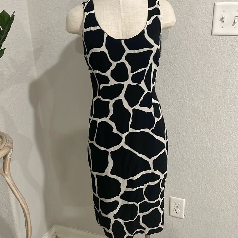 Dolce Gabbana animal print dress size 42
